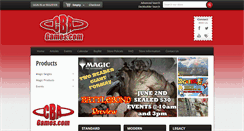 Desktop Screenshot of cbagames.com